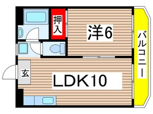 星コーポラスの物件間取画像